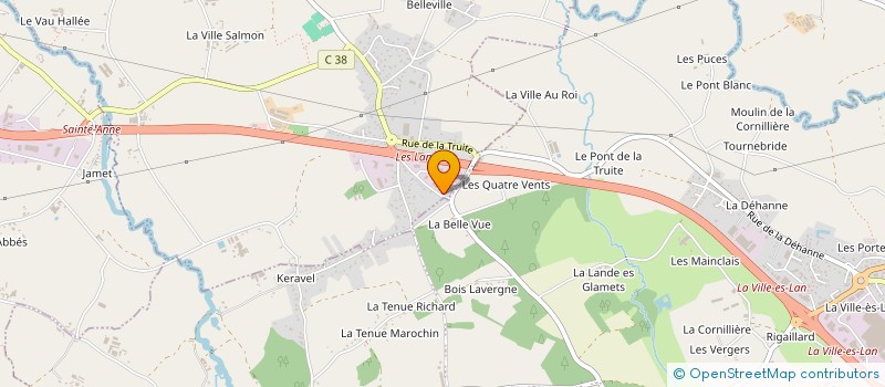 localisation de l'entreprise TRANSPORTS CORBIN ANTHONY à COETMIEUX