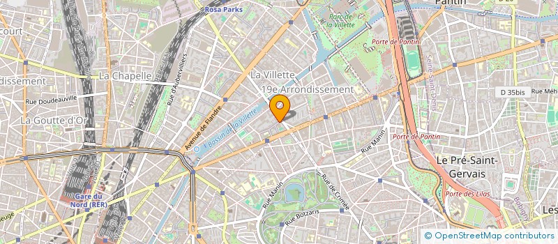 localisation de l'entreprise TRANSPORTS CORROYER  PARIS