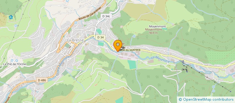 localisation de l'entreprise TRANSPORTS CROUVEZIER  LA BRESSE