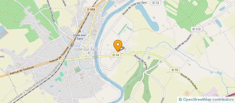 localisation de l'entreprise TRANSPORTS CROUZET VRAC à MONTANS