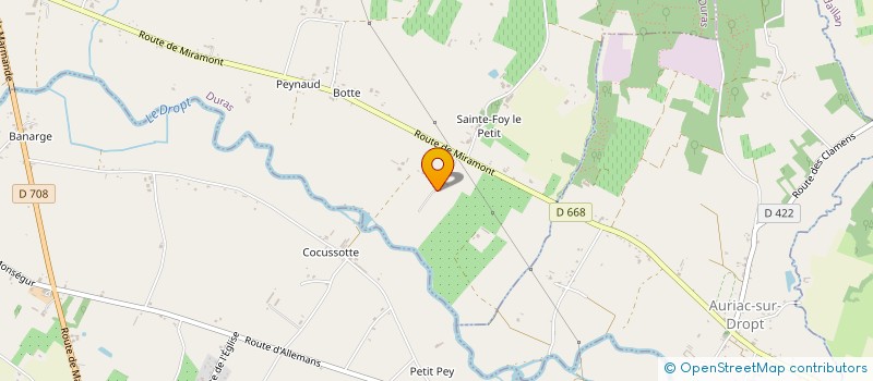 localisation de l'entreprise TRANSPORTS CUINGNET  SAINT-SERNIN