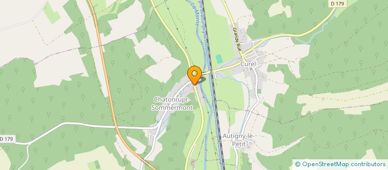 localisation de l'entreprise TRANSPORTS D A R T à CHATONRUPT-SOMMERMONT