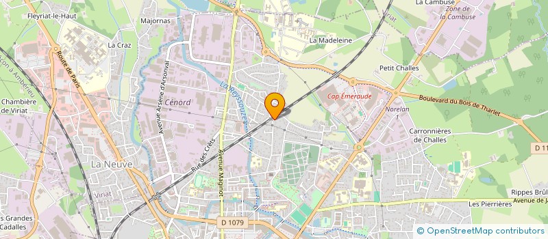 localisation de l'entreprise TRANSPORTS DA SILVA - T.D.S. - à BOURG-EN-BRESSE