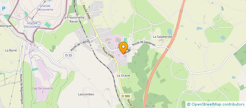 localisation de l'entreprise TRANSPORTS DALFINO-RIVENC à LE GARRIC
