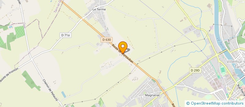 localisation de l'entreprise TRANSPORTS DALL'ARMI ET FILS à VILLEMUR-SUR-TARN