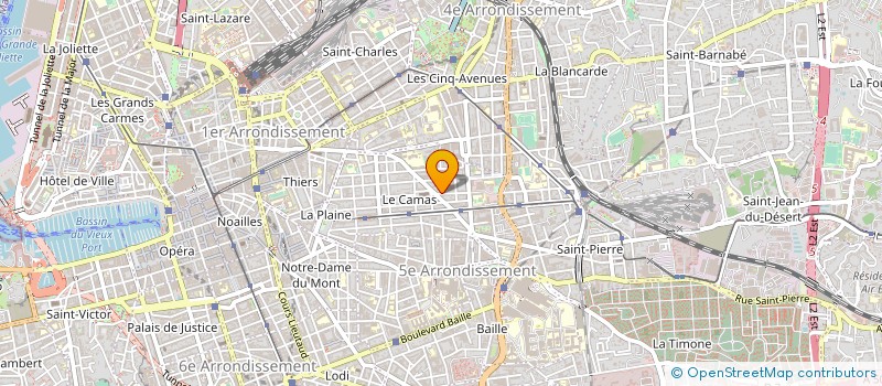 localisation de l'entreprise TRANSPORTS DE CESARE à MARSEILLE