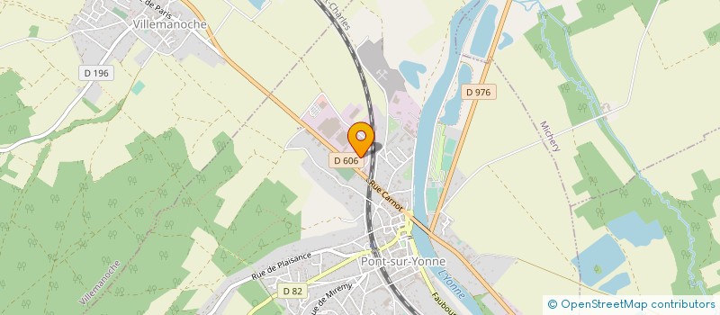 localisation de l'entreprise TRANSPORTS DE L YONNE à PONT-SUR-YONNE