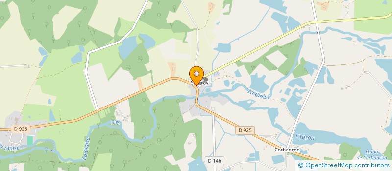 localisation de l'entreprise TRANSPORTS DE LA BRENNE à MEZIERES-EN-BRENNE