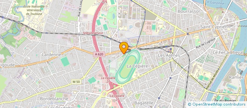 localisation de l'entreprise TRANSPORTS DE PRATO FRERES à TOULOUSE