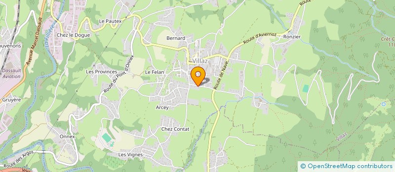 localisation de l'entreprise TRANSPORTS DECOUX  FILLIERE