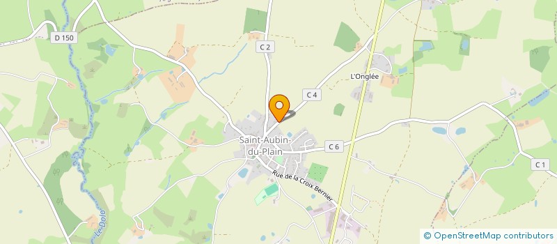 localisation de l'entreprise TRANSPORTS DELAHAYE à SAINT-AUBIN-DU-PLAIN