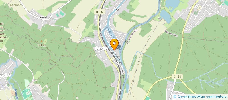 localisation de l'entreprise TRANSPORTS DELGORGUE à JANVILLE