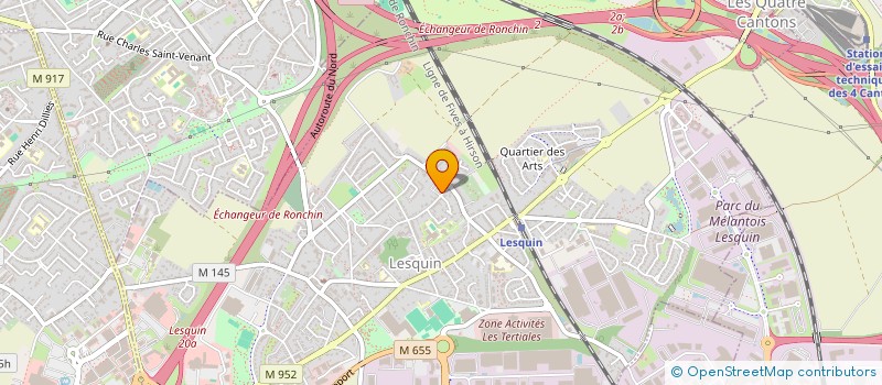 localisation de l'entreprise TRANSPORTS DELILLE à LESQUIN