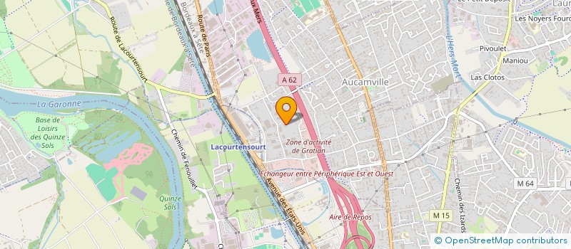 localisation de l'entreprise TRANSPORTS DELQUE à AUCAMVILLE