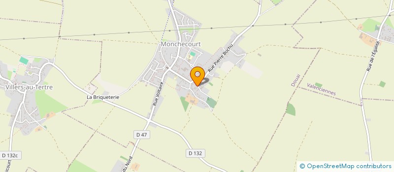 localisation de l'entreprise TRANSPORTS DEMAREST à MONCHECOURT