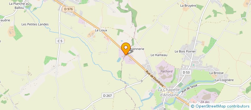 localisation de l'entreprise TRANSPORTS DEMENAGEMENT COSNEAU ALAIN à JUVIGNY VAL D'ANDAINE