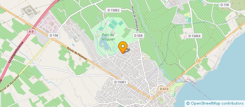 localisation de l'entreprise TRANSPORTS DEMENAGEMENTS ERIC CORNEILLE à MEZE