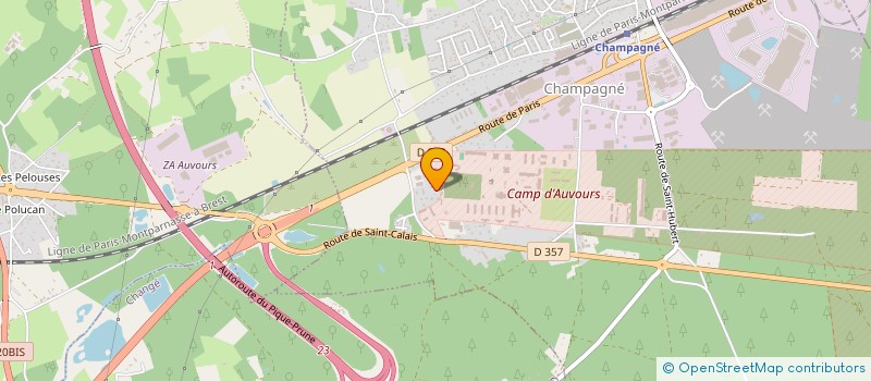 localisation de l'entreprise TRANSPORTS DEMENAGEMENTS GODEFROY  CHAMPAGNE