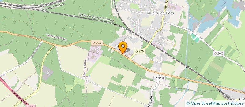 localisation de l'entreprise TRANSPORTS-DEMENAGEMENTS JEAN MONIN SA à VILLERS-LES-POTS