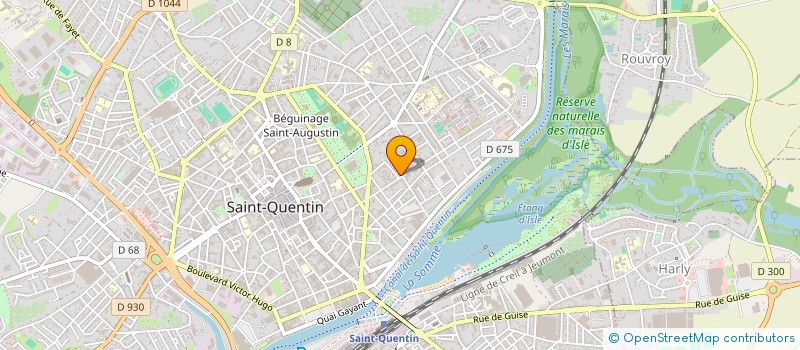 localisation de l'entreprise TRANSPORTS DEMENAGEMENTS RUFFIER-FRERES à SAINT-QUENTIN