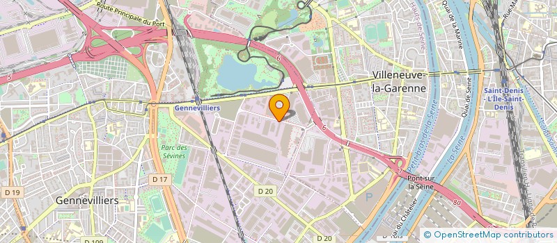 localisation de l'entreprise TRANSPORTS DEMENAGEMENTS SERVI INDUSTRIE à GENNEVILLIERS