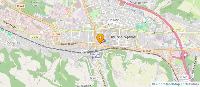 localisation de l'entreprise TRANSPORTS DEMENAGEMENTS SOUMAILLE à BOURGOIN-JALLIEU