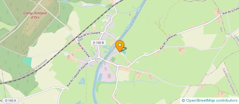 localisation de l'entreprise TRANSPORTS DEMIEZE  LA CAPELLE