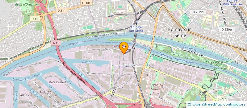localisation de l'entreprise TRANSPORTS DES CHEVRINS à GENNEVILLIERS