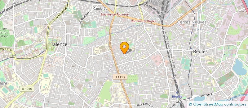 localisation de l'entreprise TRANSPORTS DESTRAC à BEGLES
