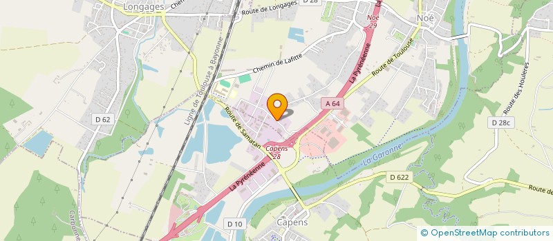 localisation de l'entreprise TRANSPORTS - DEVELOPPEMENT VOLVESTRE à NOE