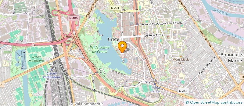 localisation de l'entreprise TRANSPORTS DINA à CRETEIL