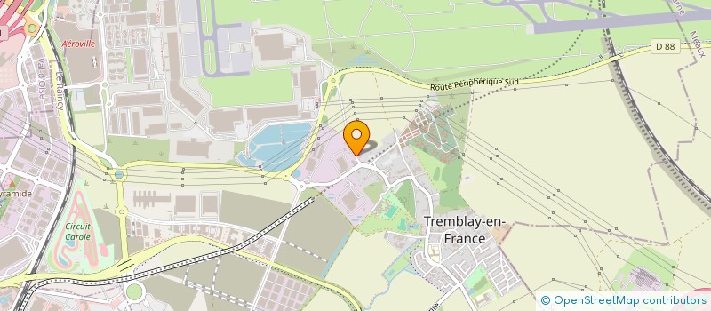 localisation de l'entreprise TRANSPORTS DMR à TREMBLAY-EN-FRANCE
