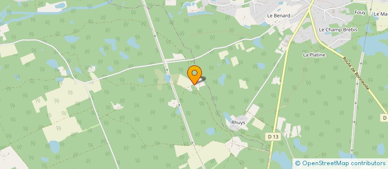 localisation de l'entreprise TRANSPORTS DOUCET  SAINT-LAURENT-NOUAN