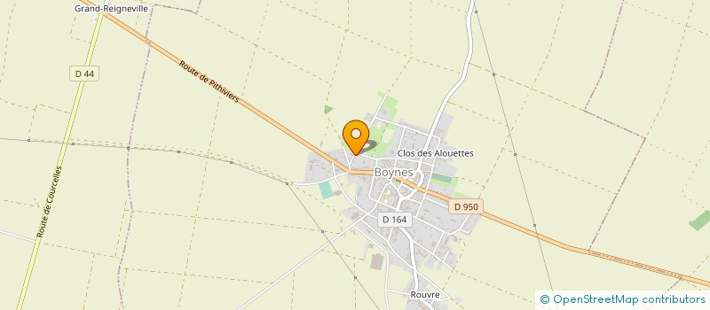 localisation de l'entreprise TRANSPORTS DOZIAS à BOYNES