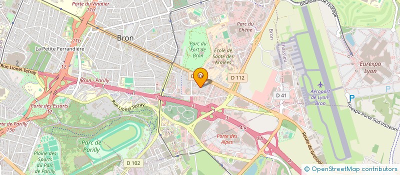 localisation de l'entreprise TRANSPORTS DRIDJ à BRON