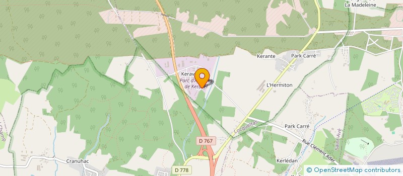 localisation de l'entreprise TRANSPORTS DU GOLFE  LOCQUELTAS