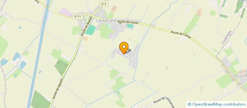 localisation de l'entreprise TRANSPORTS DU ROSENDAEL  LOOBERGHE