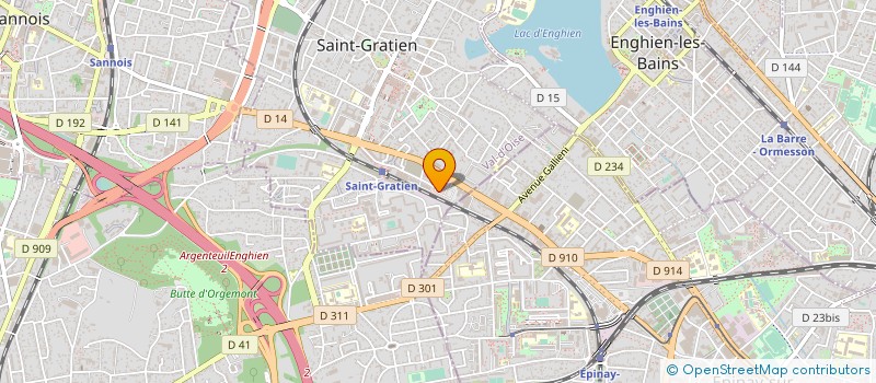localisation de l'entreprise TRANSPORTS DU VAL D'OISE à SAINT-GRATIEN