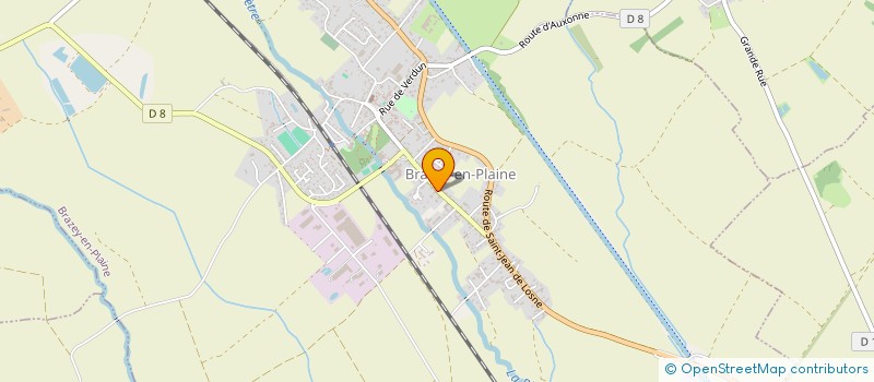 localisation de l'entreprise TRANSPORTS DUBIEF à BRAZEY-EN-PLAINE