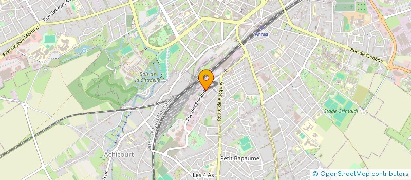 localisation de l'entreprise TRANSPORTS DUQUESNOY à ACHICOURT