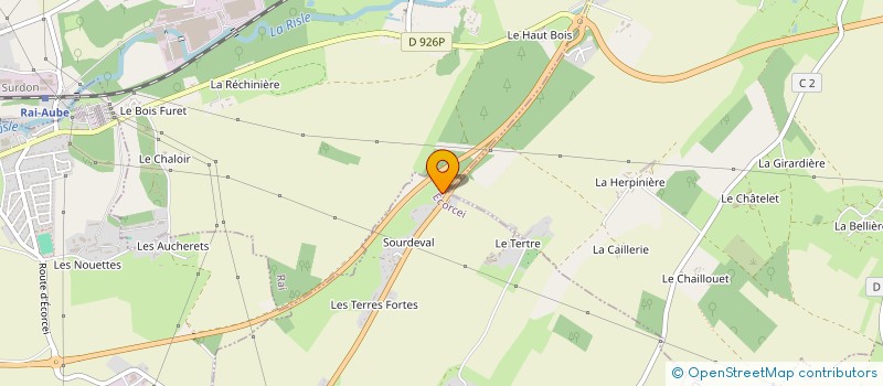 localisation de l'entreprise TRANSPORTS DYLAN à LA FERTE-EN-OUCHE