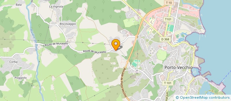 localisation de l'entreprise TRANSPORTS E FIAMME TURCHINE à PORTO-VECCHIO