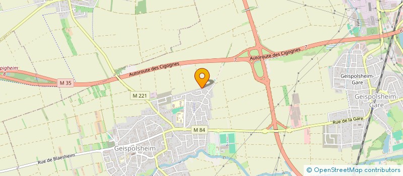 localisation de l'entreprise TRANSPORTS E.S.I.  GEISPOLSHEIM