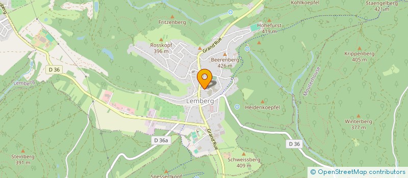 localisation de l'entreprise TRANSPORTS E. SIEBERING ET FILS à LEMBERG