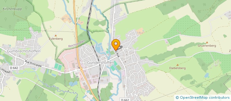 localisation de l'entreprise TRANSPORTS EBELE  GUNDERSHOFFEN