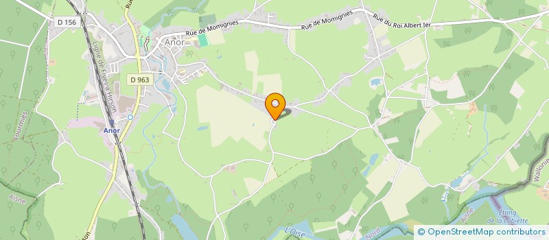 localisation de l'entreprise TRANSPORTS ELDER  ANOR