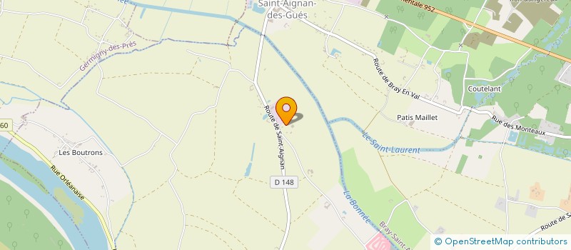 localisation de l'entreprise TRANSPORTS ELVE SARL à SAINT-BENOIT-SUR-LOIRE