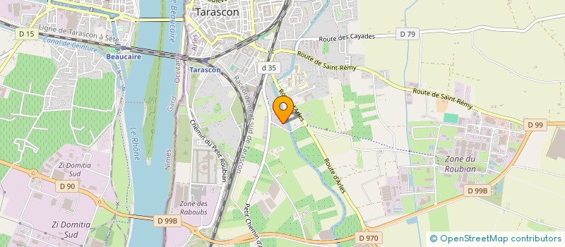 localisation de l'entreprise TRANSPORTS ENERGIES AVENIR  TARASCON