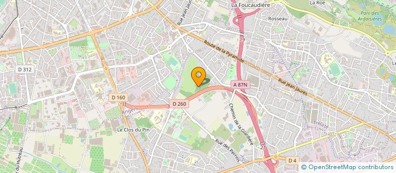 localisation de l'entreprise TRANSPORTS EON à DURTAL