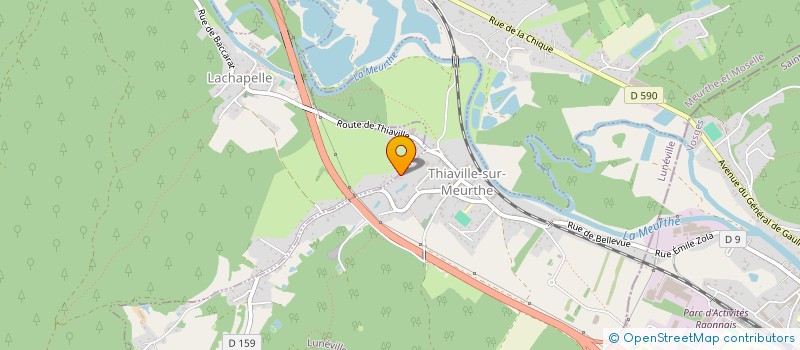 localisation de l'entreprise TRANSPORTS ERARD  BERTRICHAMPS